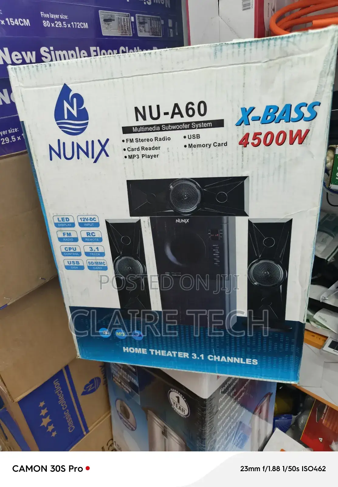 Nunix 3.1 Home Theater System NU-A60