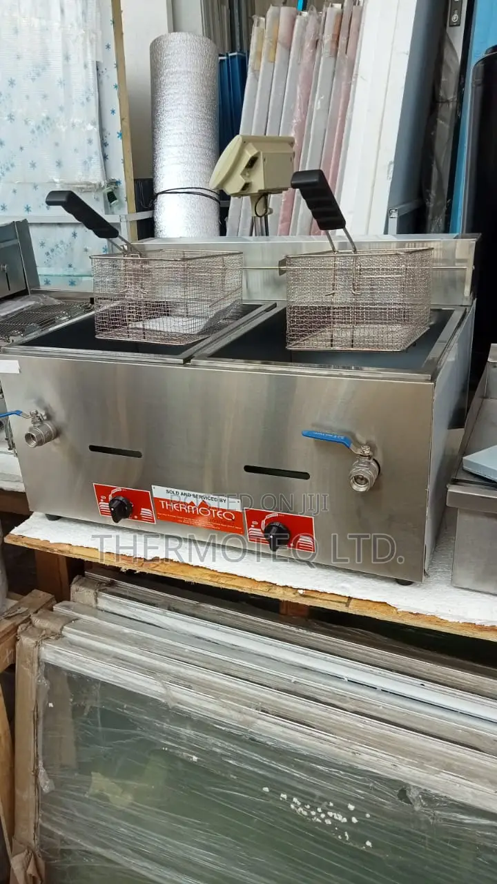Gas Fryer 20+20 LTS