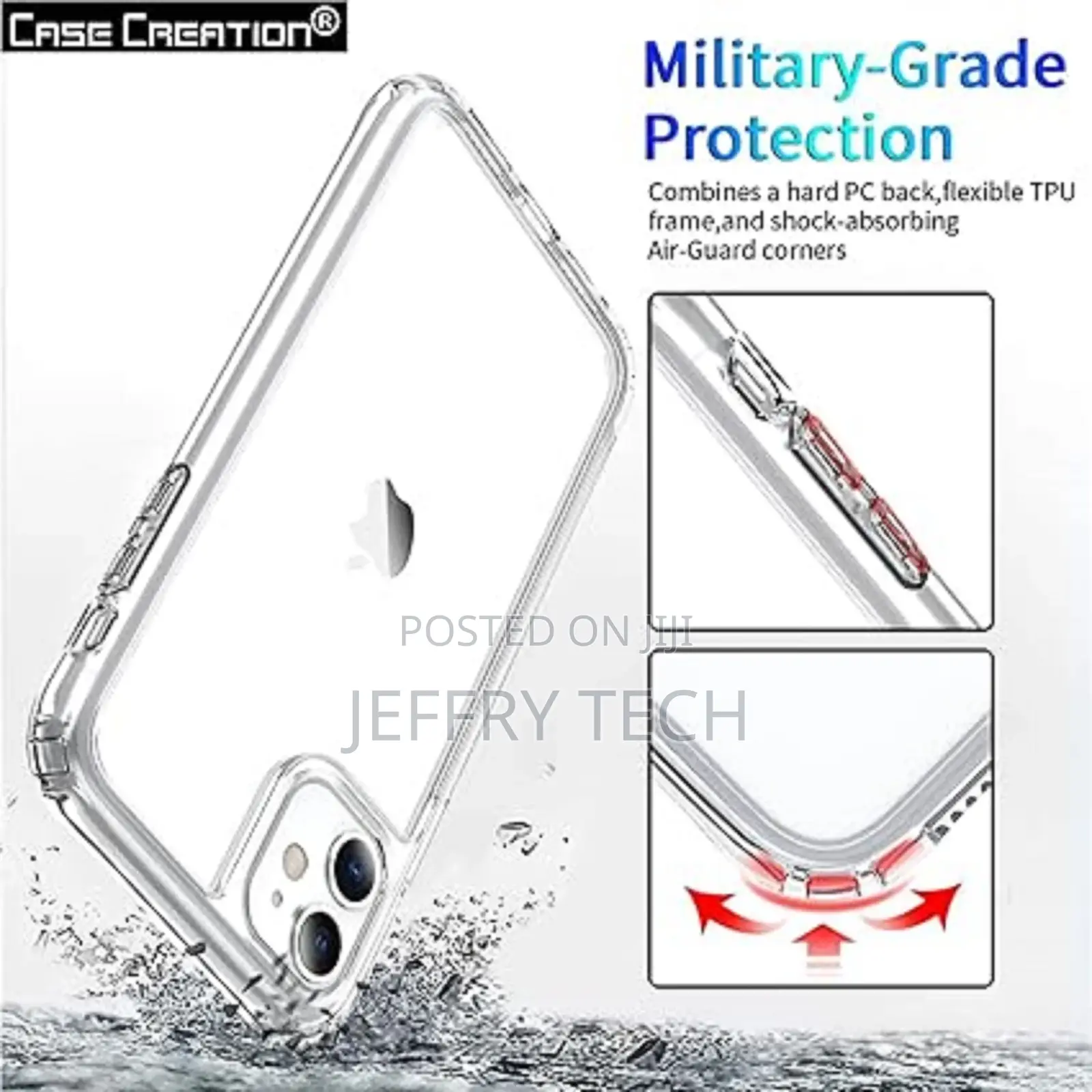 iPhone 12 Pro Max Transparent Cover Soft Crystal Clear