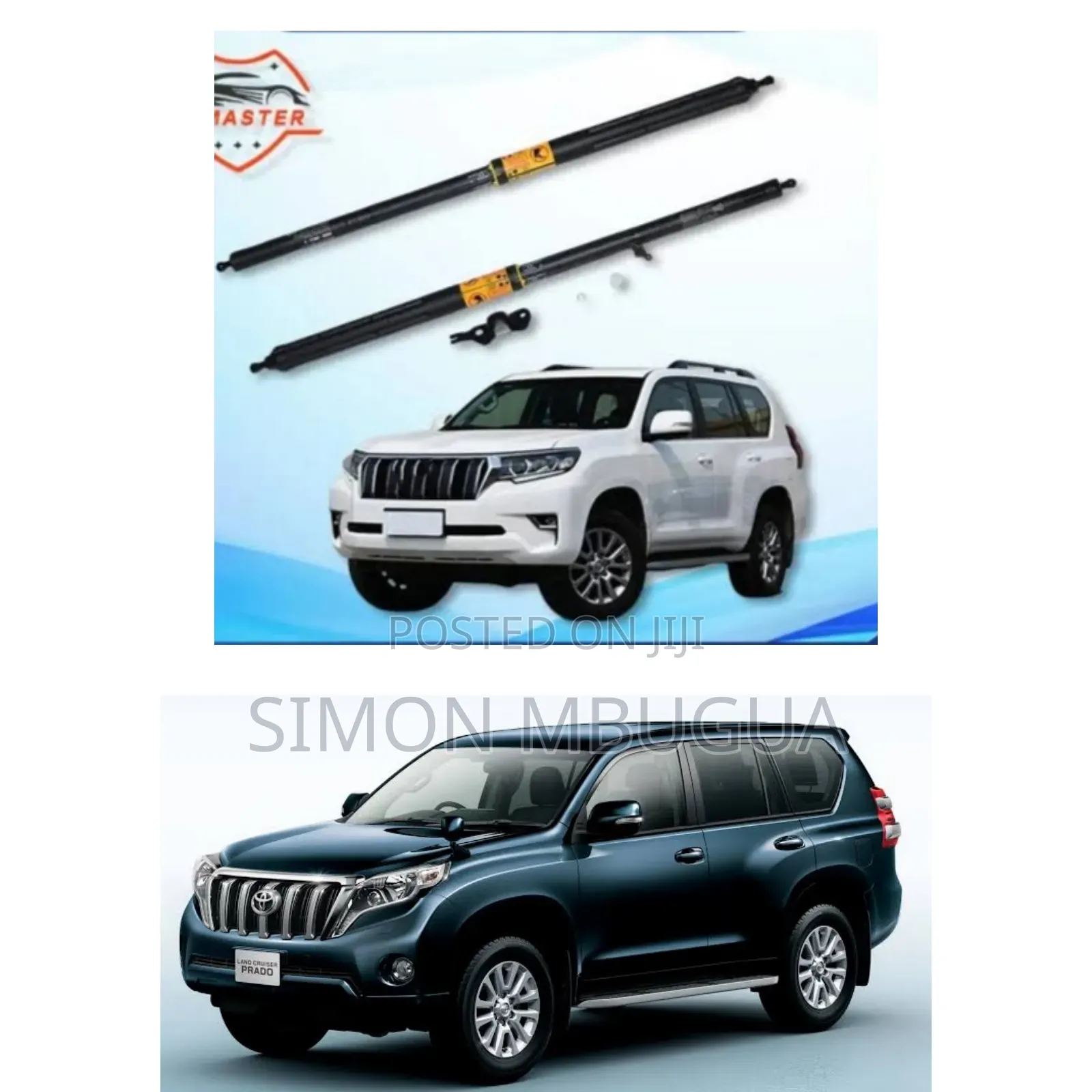 Toyota Prado 150 Boot Shocks
