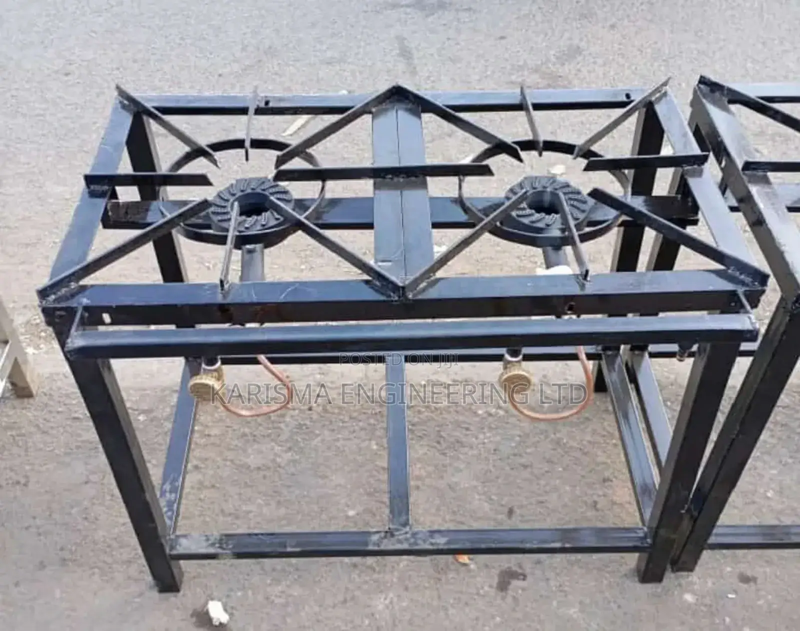Mild Steel 2 Burner Cooker
