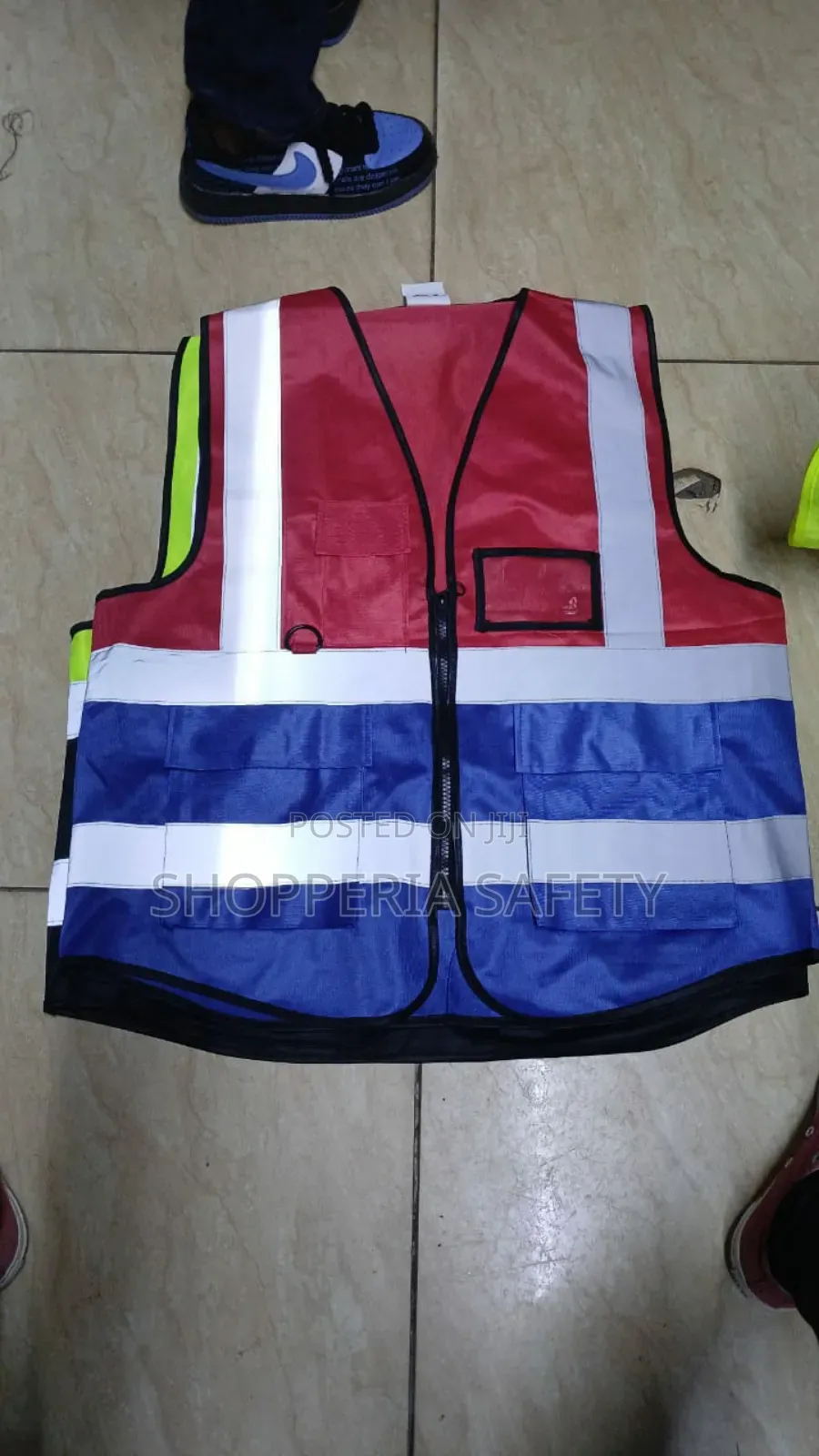 Brandable Double Coloured Reflector Veat