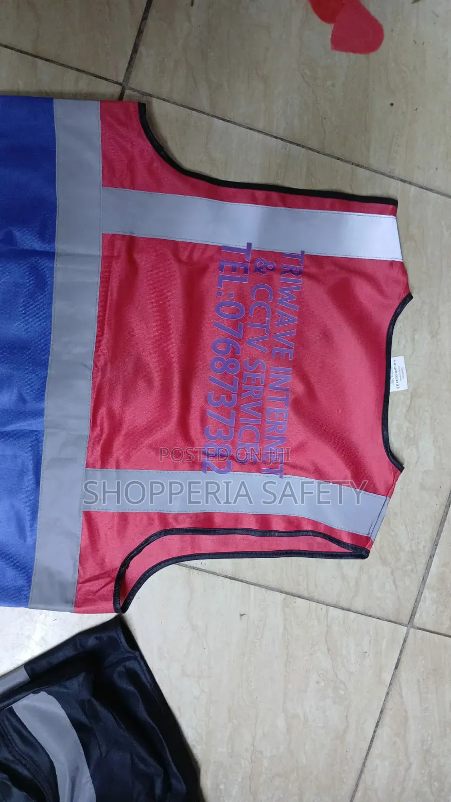 Brandable Double Coloured Reflector Veat