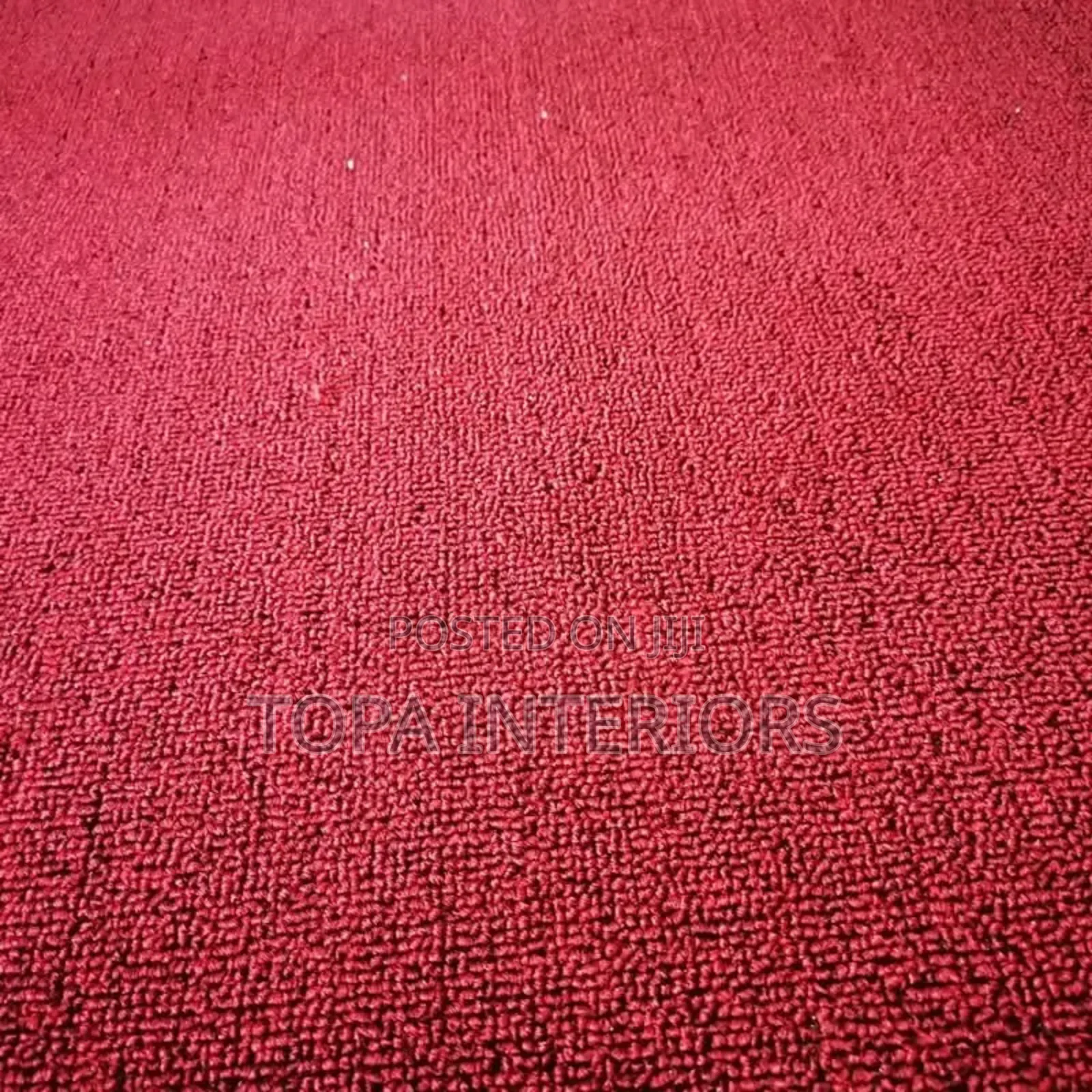 NON FLUFFY Maroon Wall to Wall Office Carpets Supply and Fit