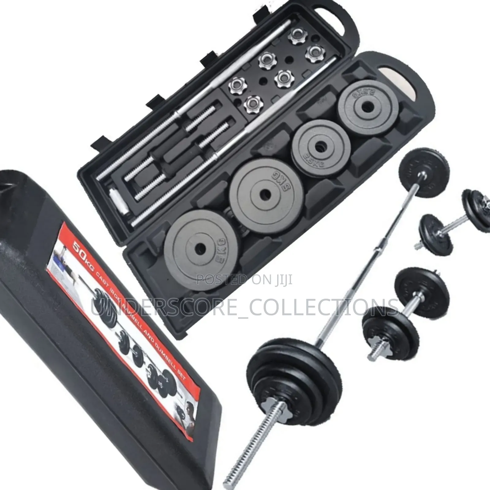 *50kg/York Barbell and Dumbbell Set*