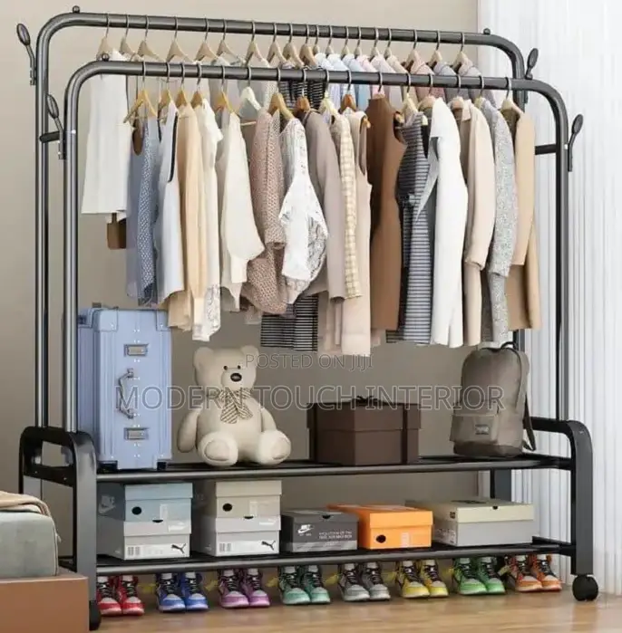 Cloth Rack and Shoe Stand Combo