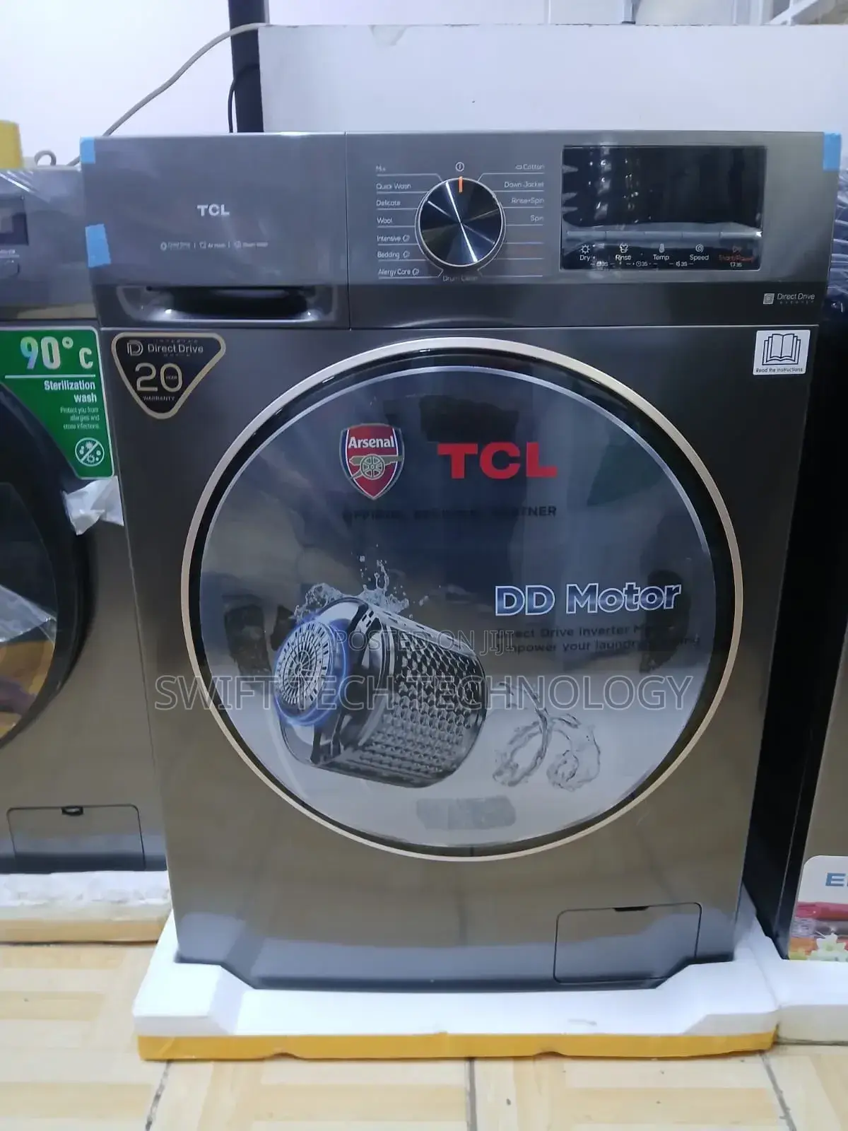 TCL 10/6kg Front Load Wash and Dry Washing Machine(C2110WD