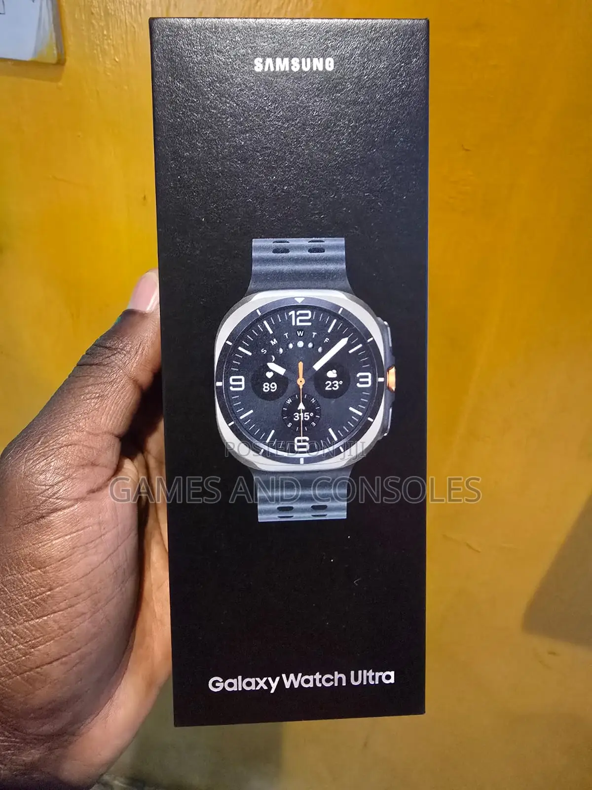 Black Samsung Watch Ultra