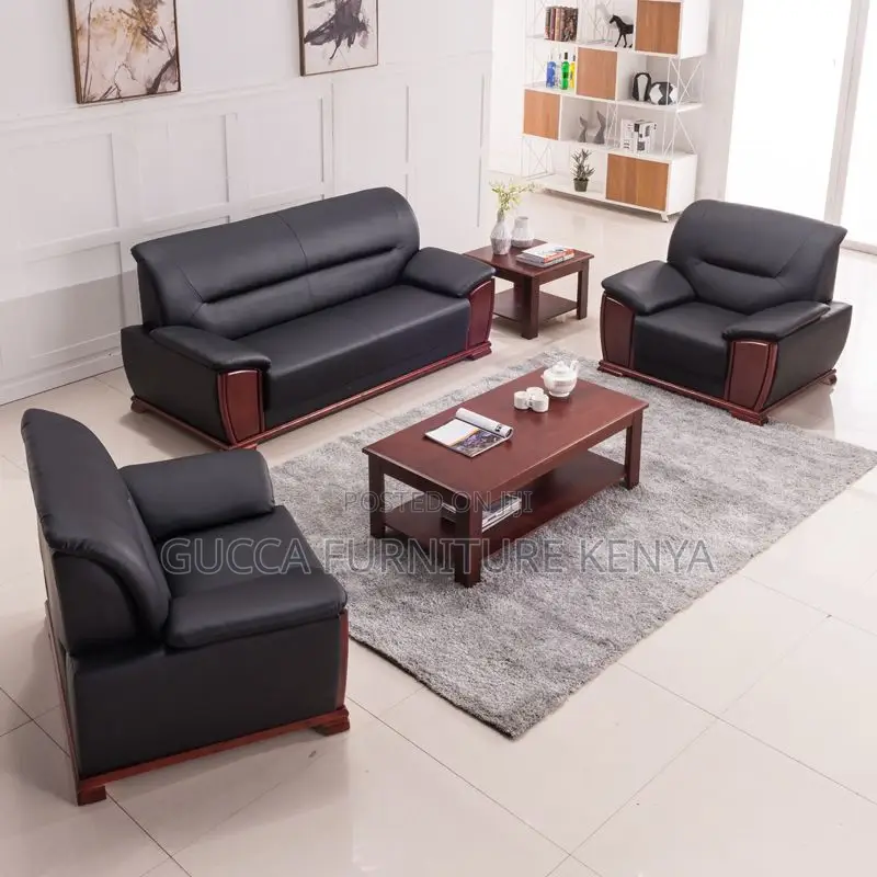 Coffee Tables: Brown Wooden Rectangular Center Coffee Table
