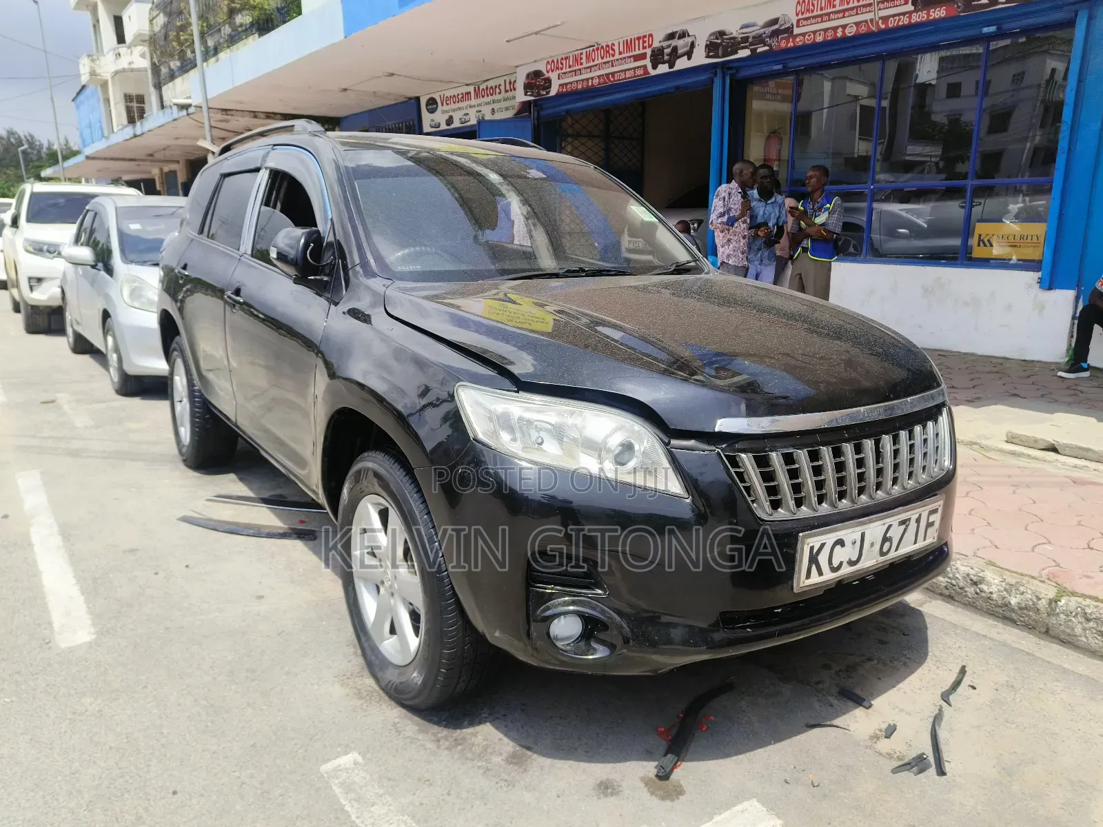 Toyota Vanguard 2012 Black