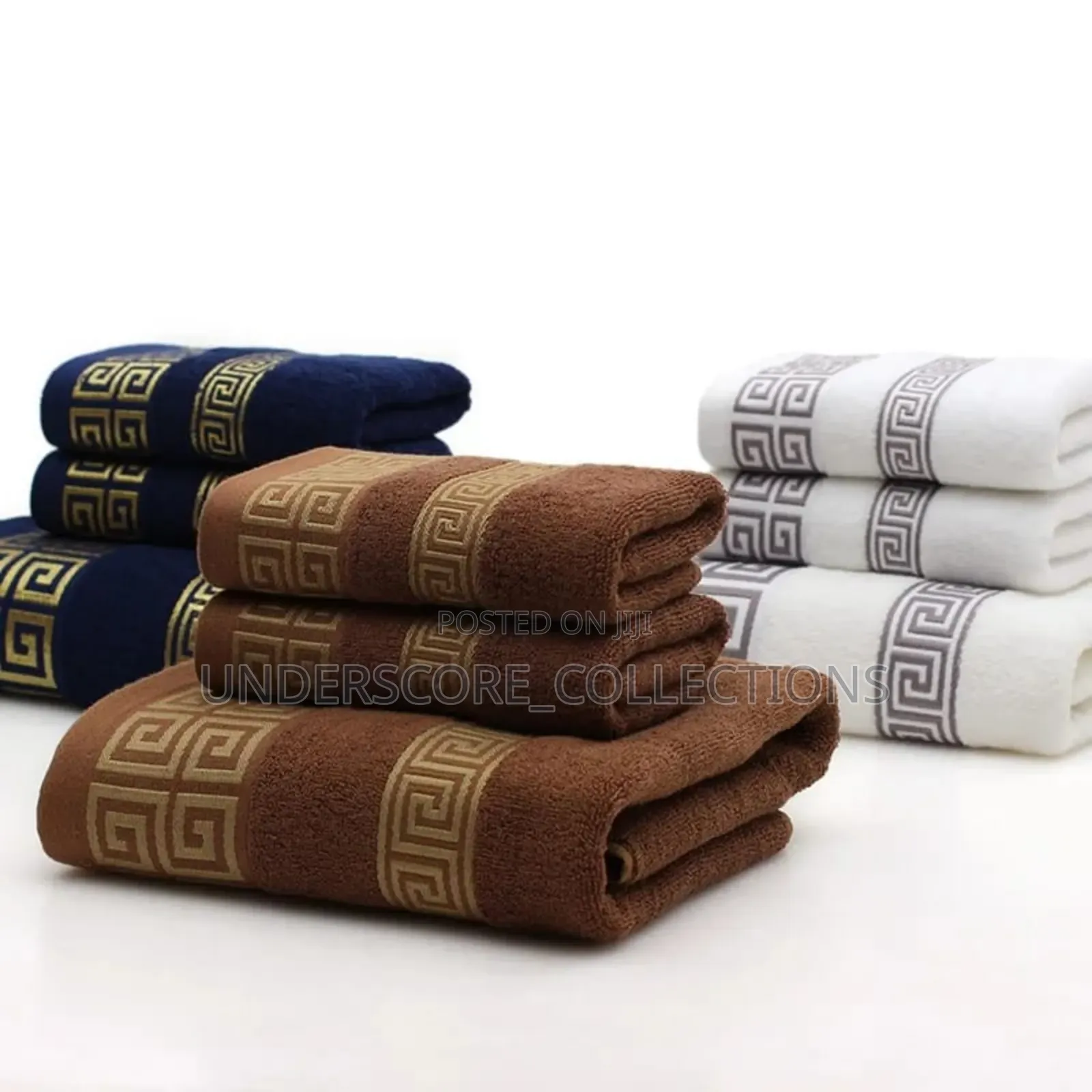  *3pcs/Set Cotton Bath Towel RESTOCKE *Material:100%Cotton