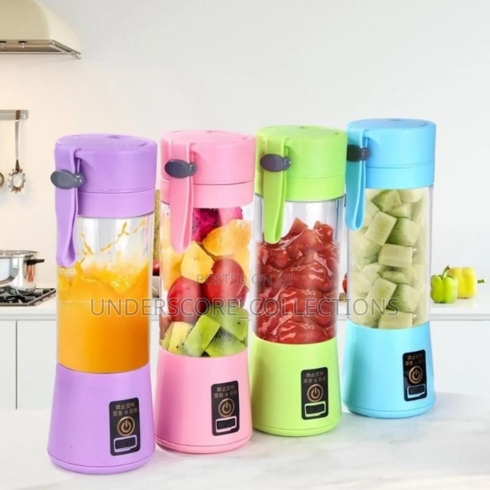 *Back in Stock!*
*380ml Rechargeable Portable Blender.