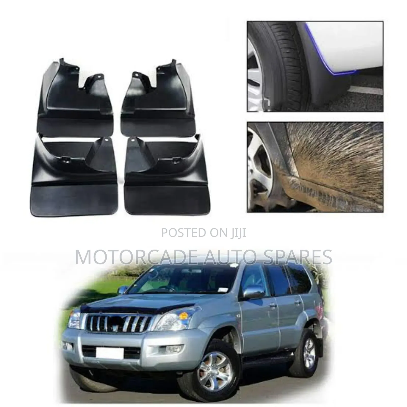 Landcruiser Prado Fj 120 Mudflaps Set