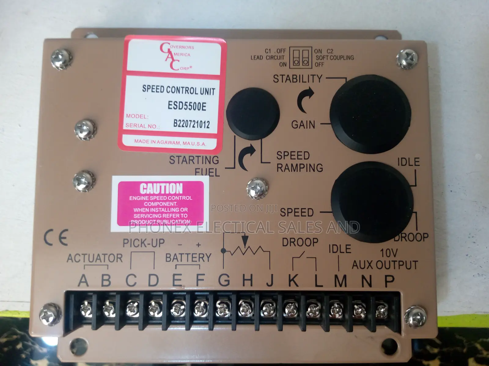 Speed Controller Available