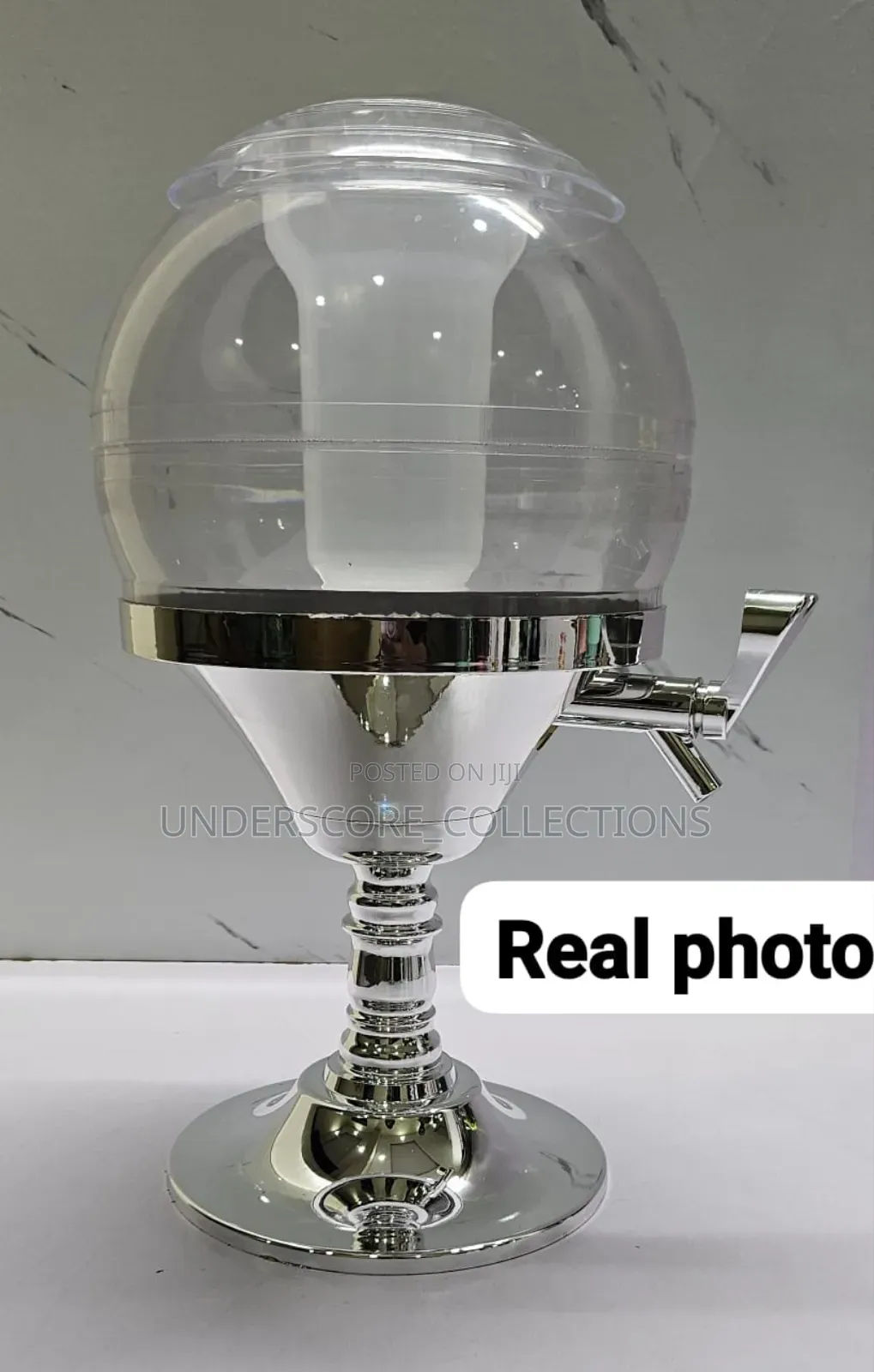 *Spherical Wine Dispenser With Ice Slot
*Capacity 3.5l*