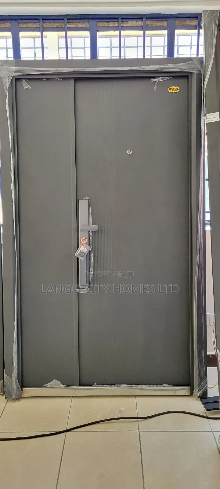 Double Steel Security Doors