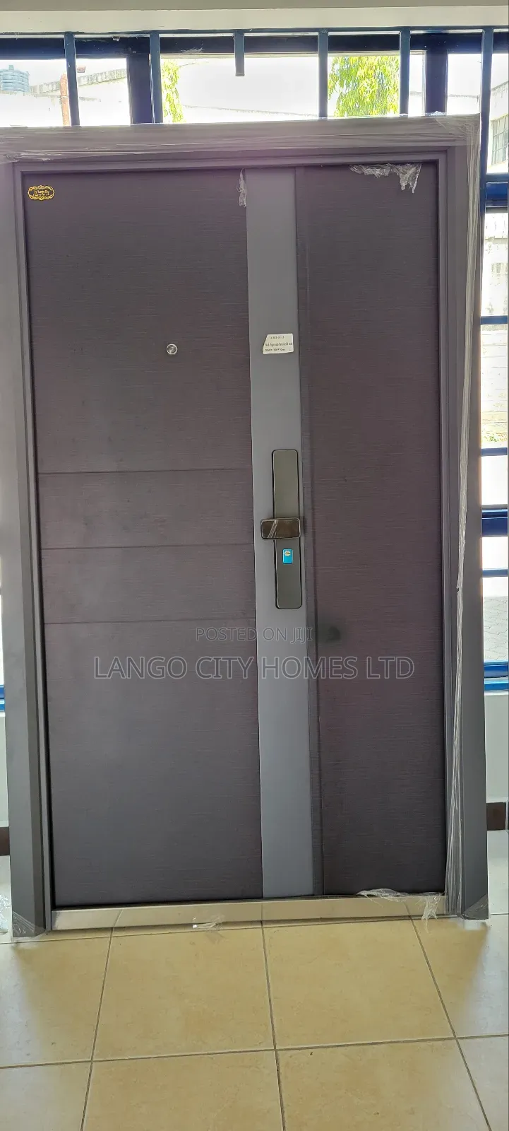 Double Steel Security Doors