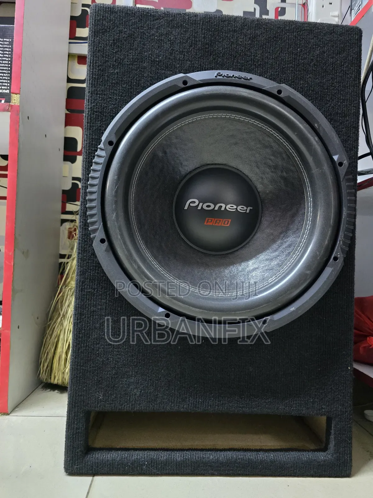 Pioneer 3500watts 15 Inch TS-W3820PRO With Cabinet