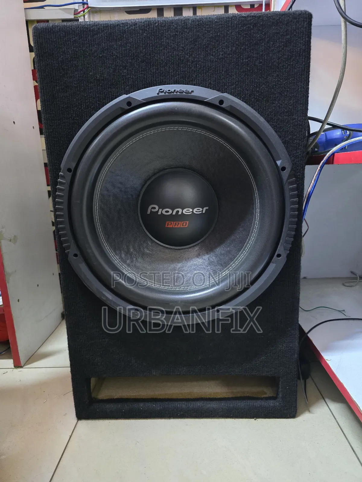 Pioneer TS-W3820PRO 15 Inch Bass Subwoofer With Cabinet