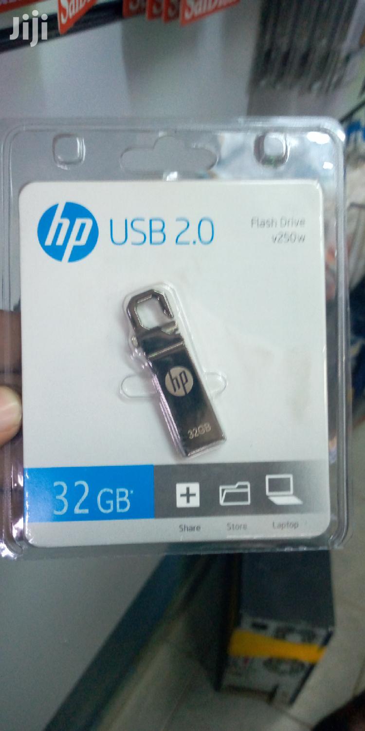 32gb Hp Metallic Usb Flash Drive