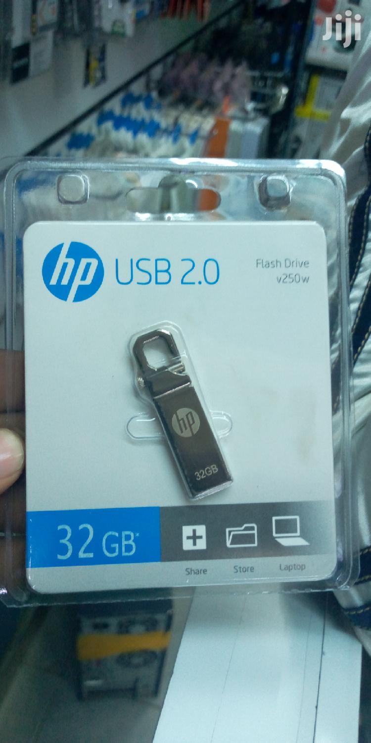 32gb Hp Metallic Usb Flash Drive