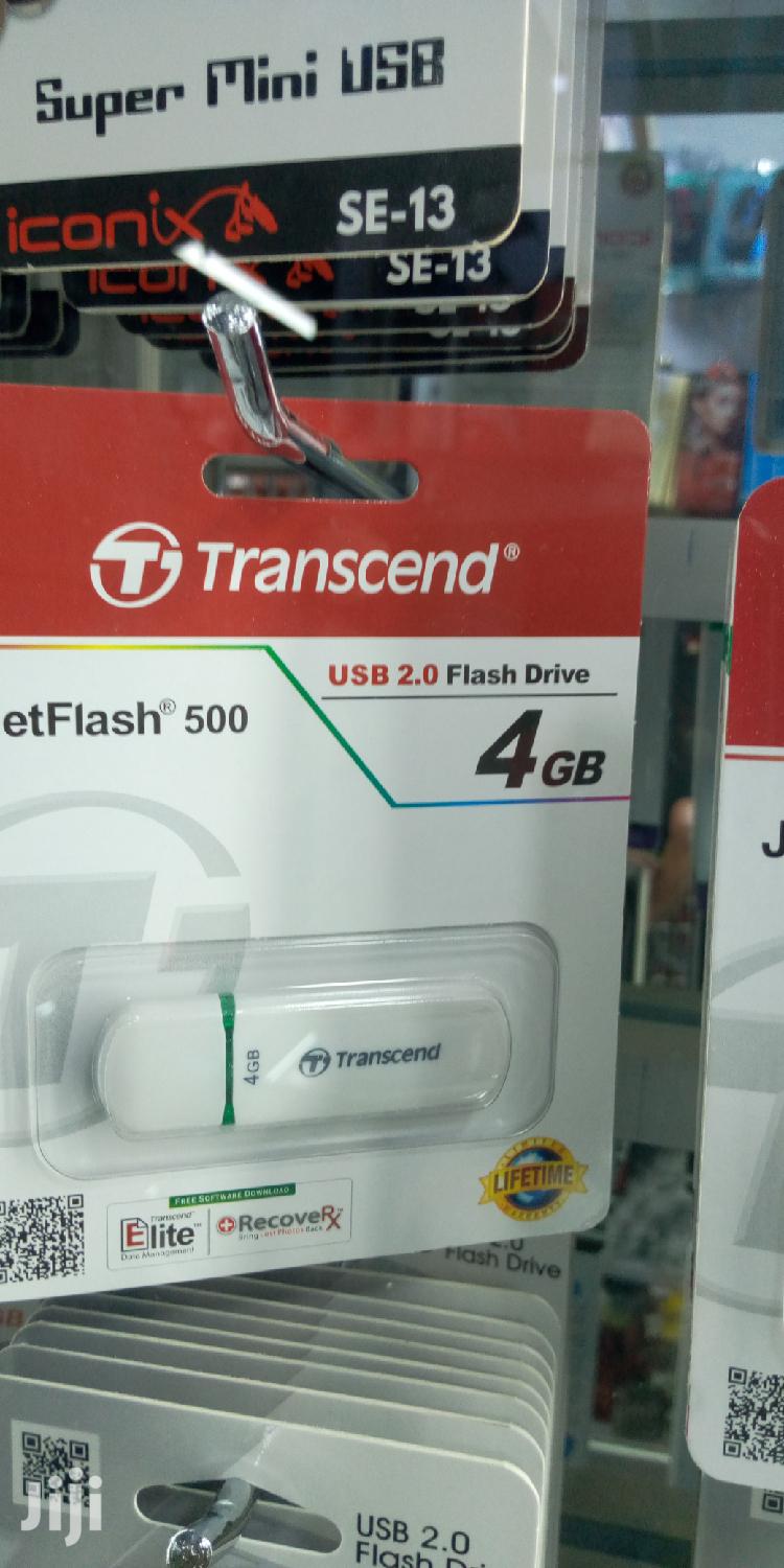 4gb Transcend USB Drive.