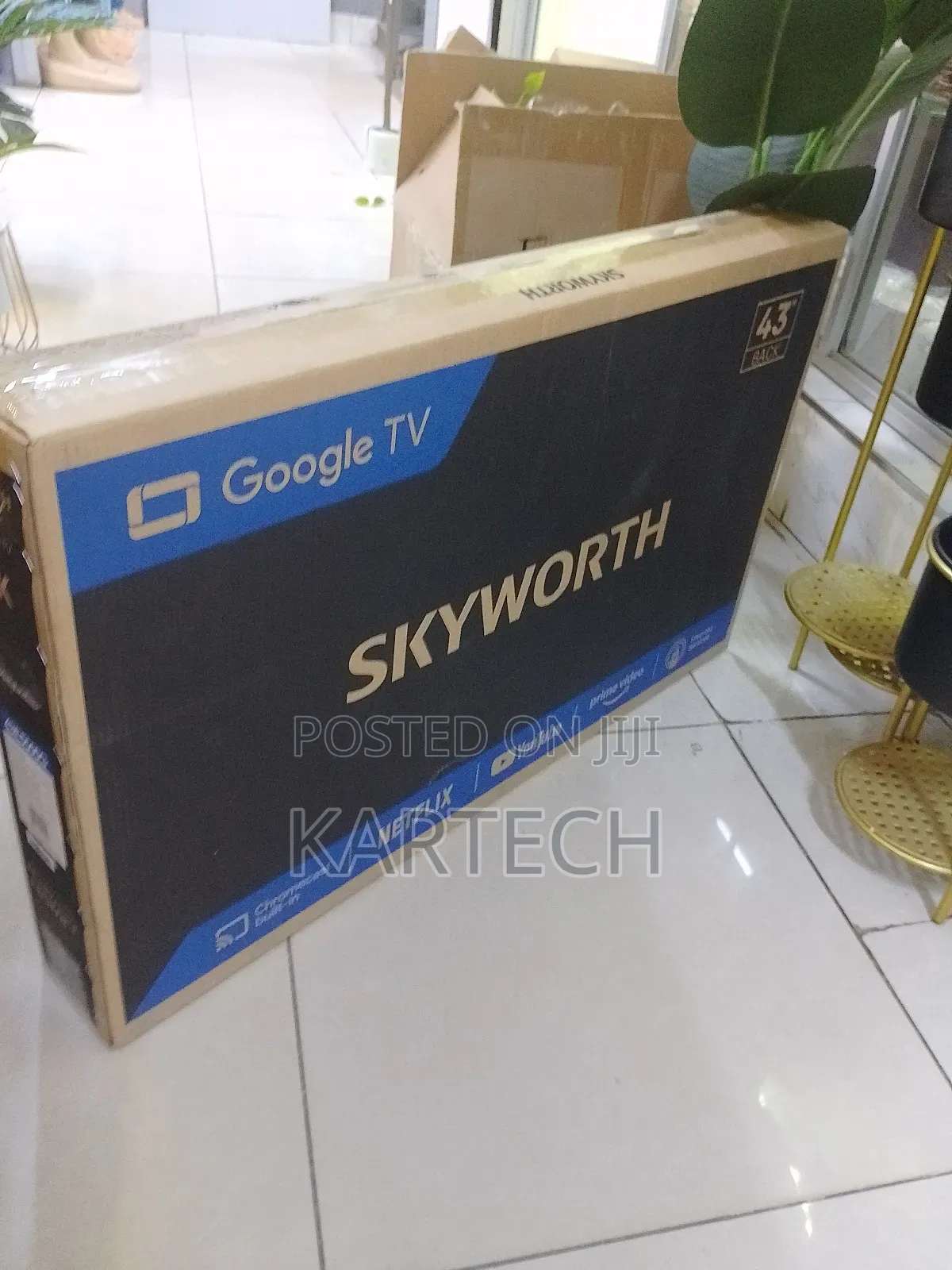Skyworth 43 Smart Google Tv 43e5500g Full Hd Frameless
