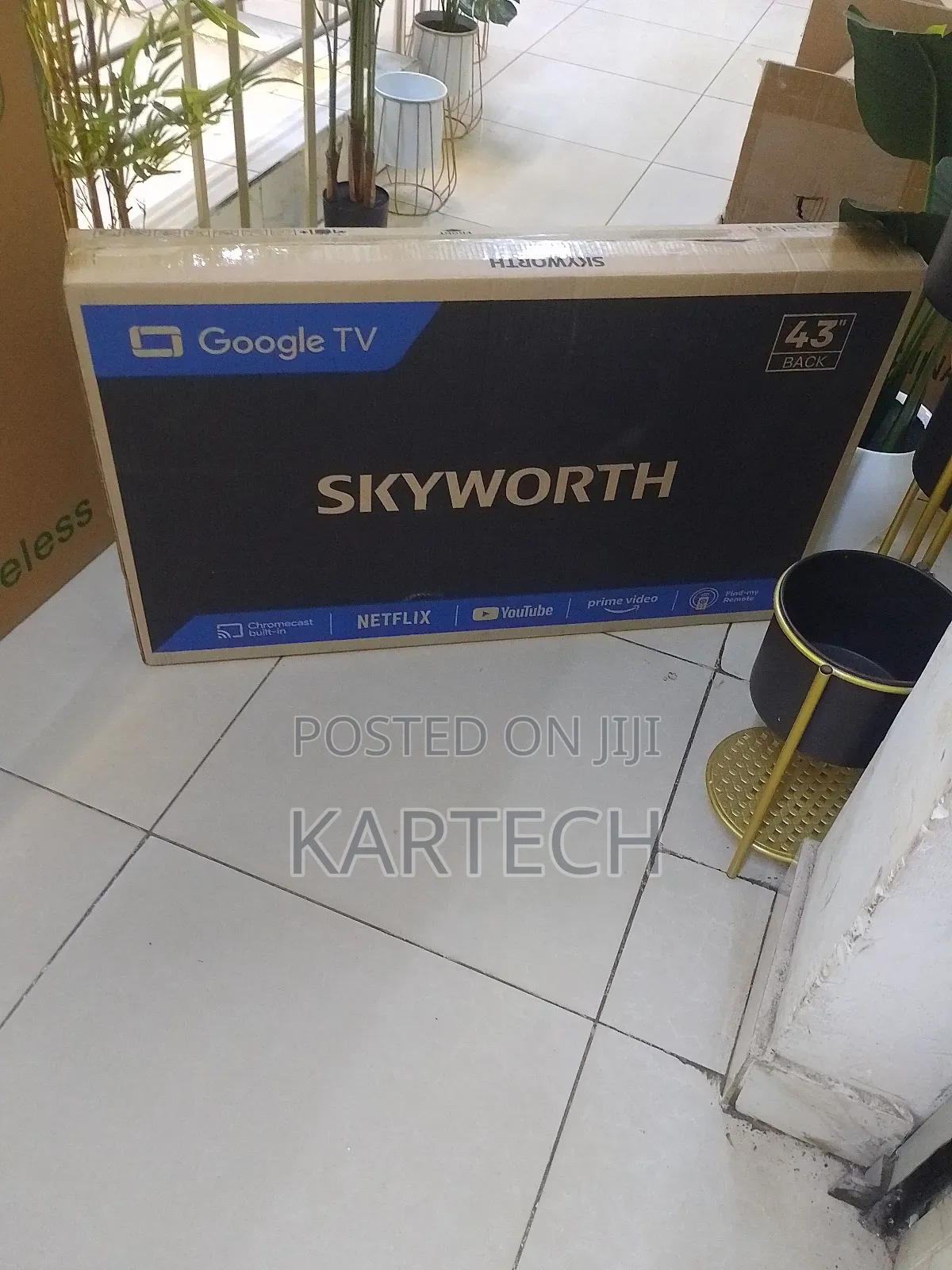 Skyworth 43 Smart Google Tv 43e5500g Full Hd Frameless