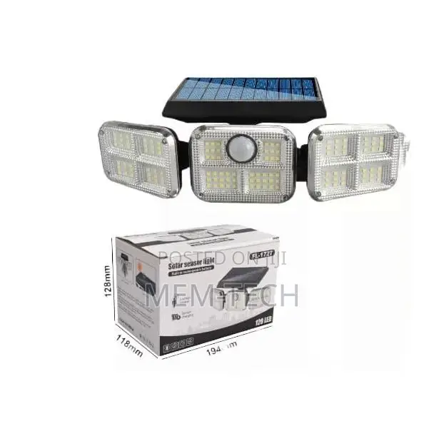 Solar Lamps 120 LED Motion Sensor Waterproof for Outdoors