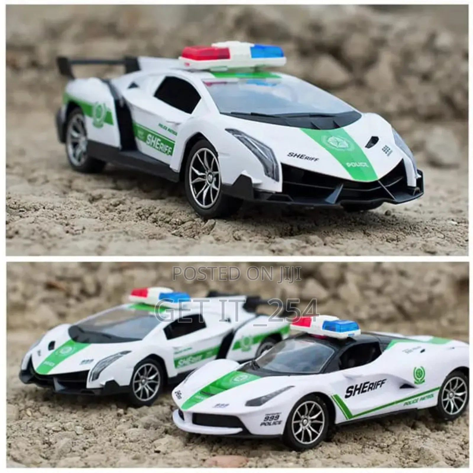 Lamborghini Sheriff Remote Controlled Police Toy Car
