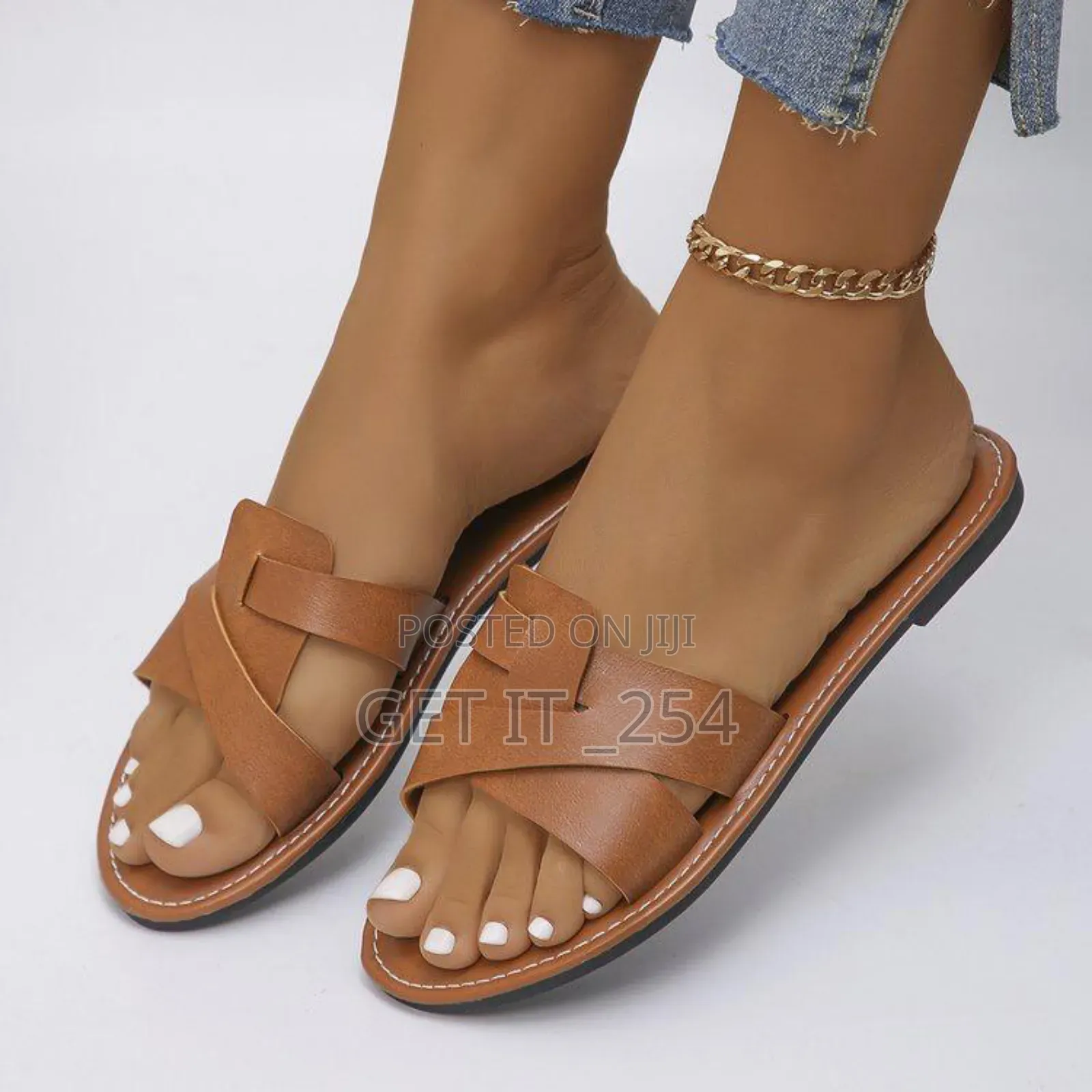 Leather Sandals New Design Sizes 37- 43