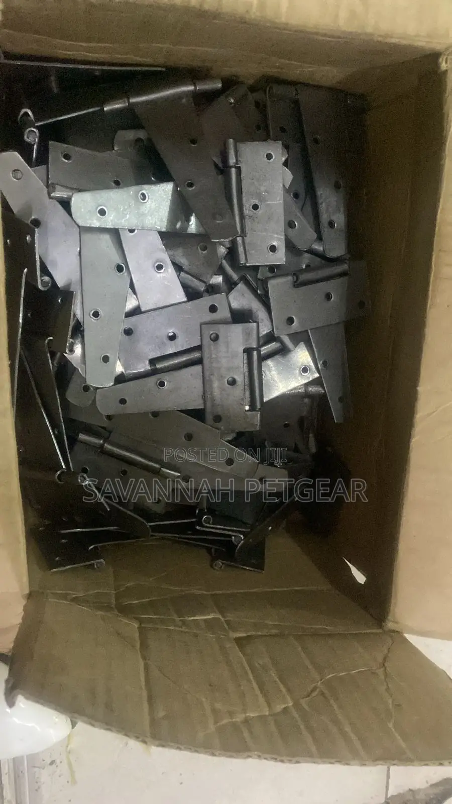 Door Standard Strap Hinges - Size: 6" Inches (Per Pair)