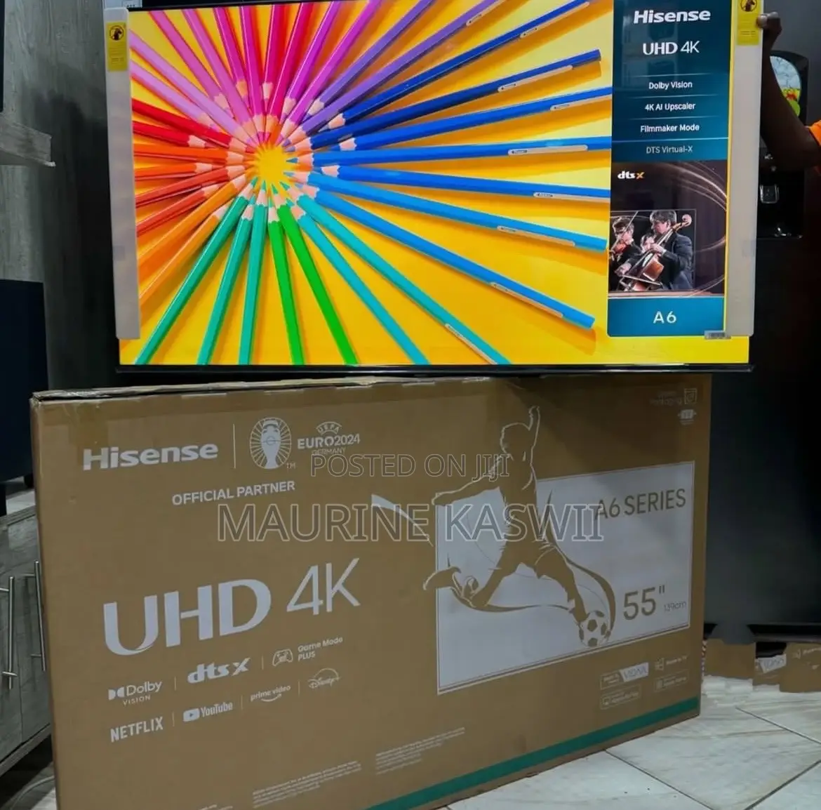 Hisense 55 Uhd Resolution Uhd Brand New 55 A6