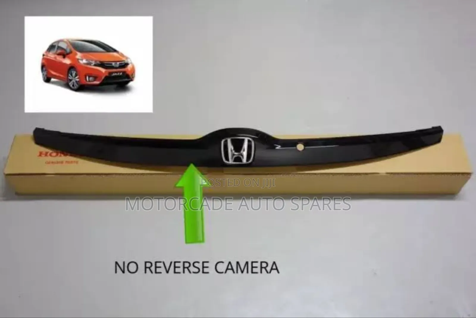 Honda Fit Jazz 14_19 Boot Tailgate Handle Black