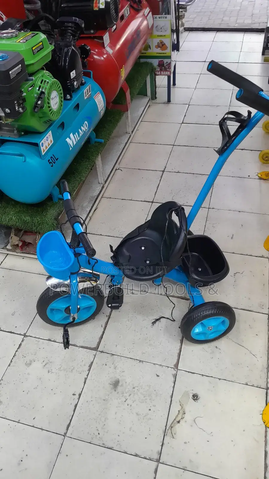 Kids Tricycle With Push Handle