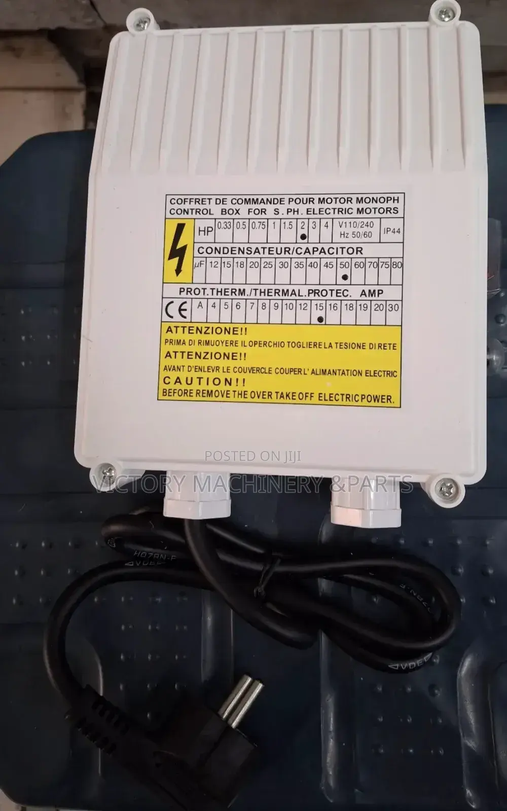2hp Control Box / Switch
