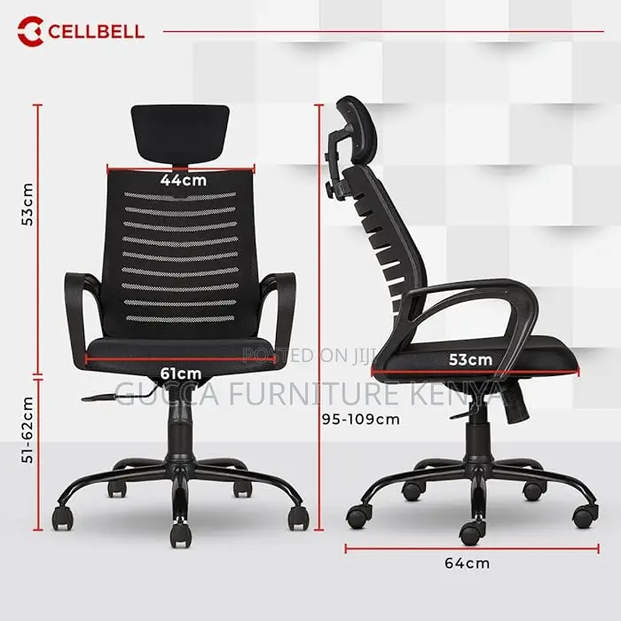 Office Chairs:Ergonomic Mesh Office Chair for Work From Home