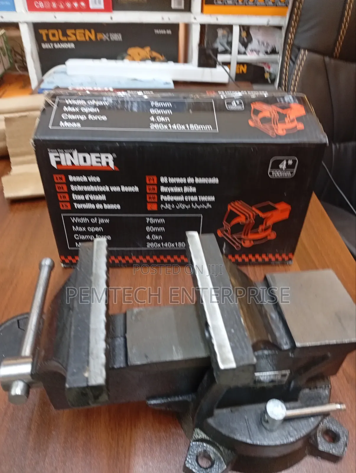 4" Bench Vice