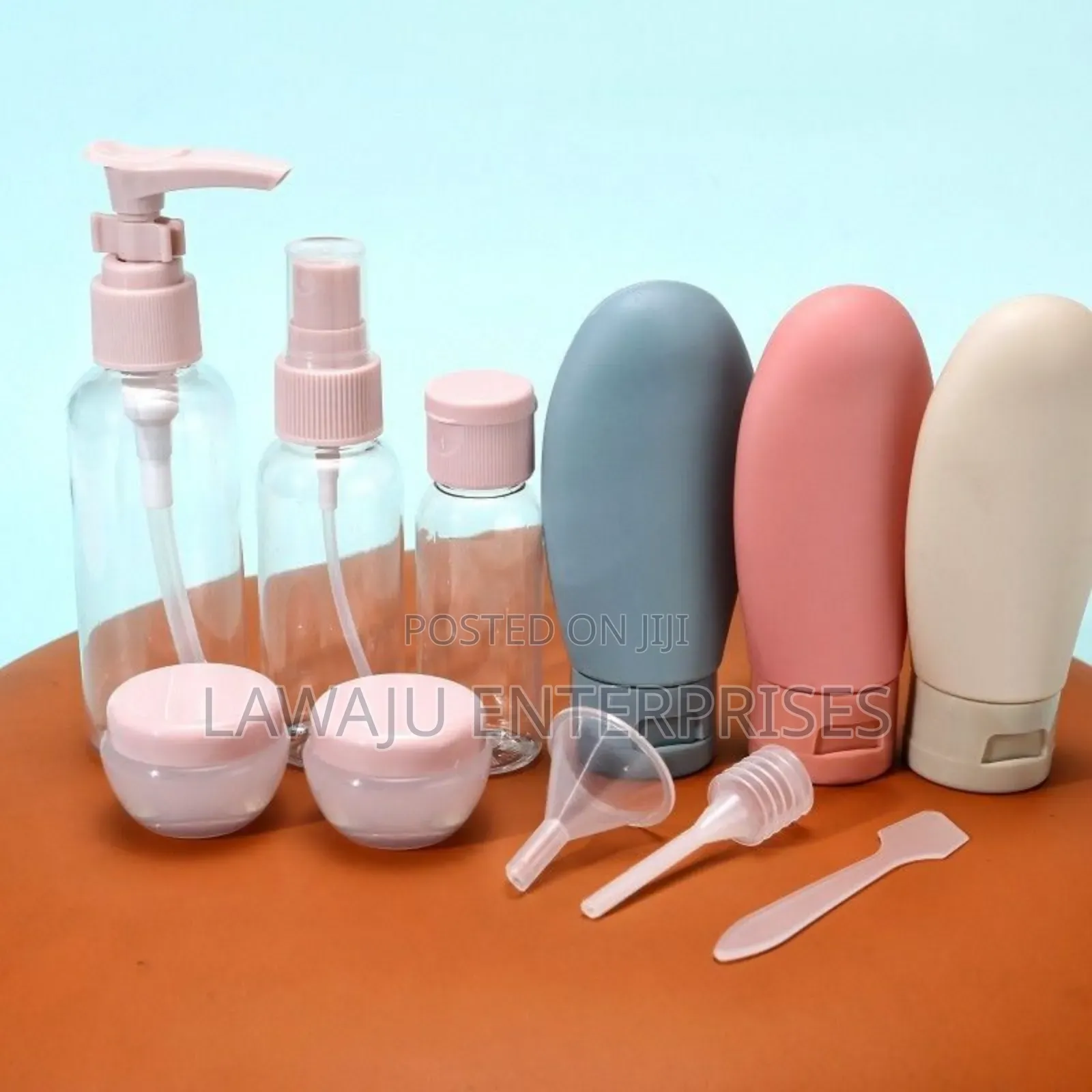 10pc Travel Cosmetic Bottles