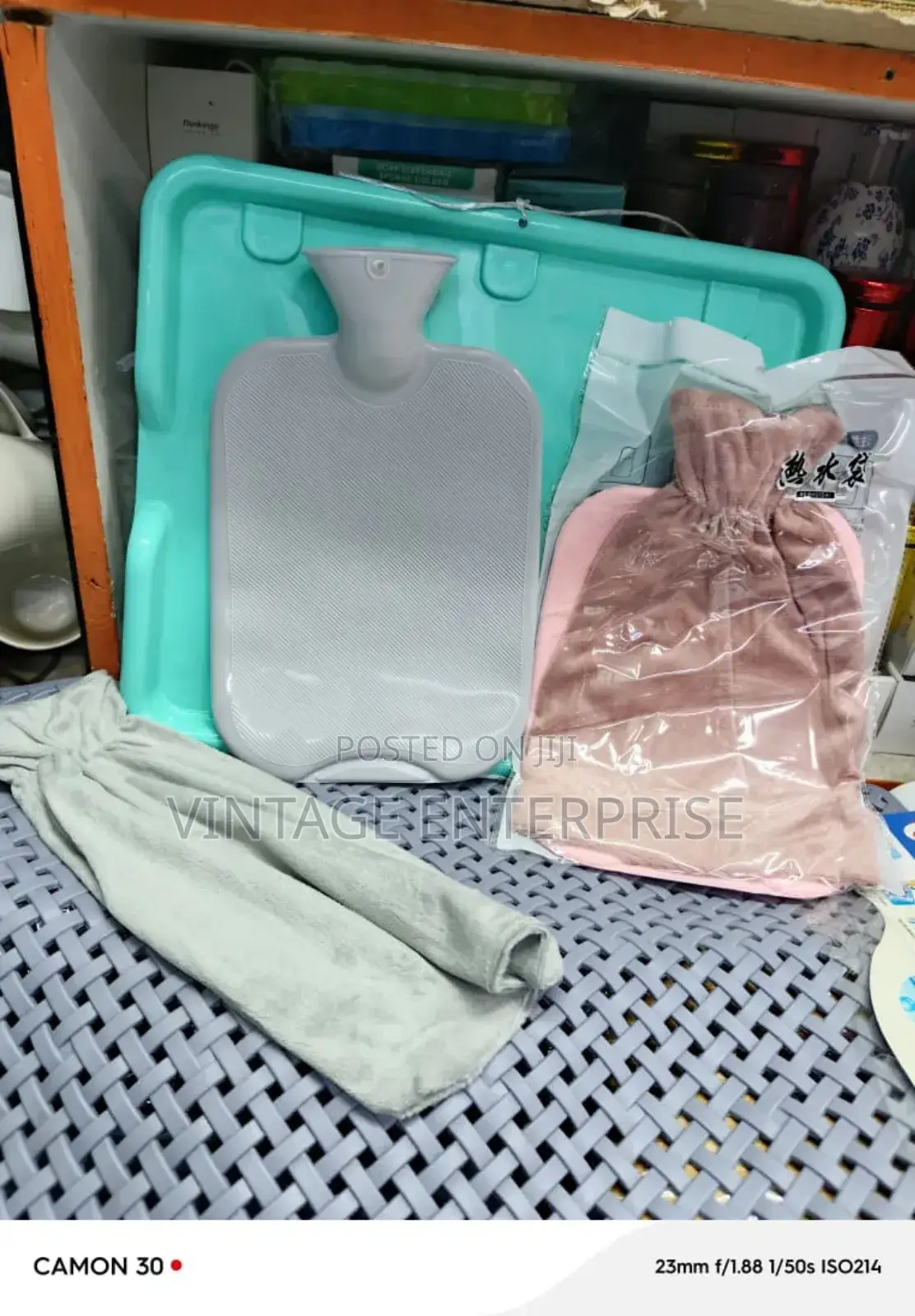 Hot Water Bottle With Cover