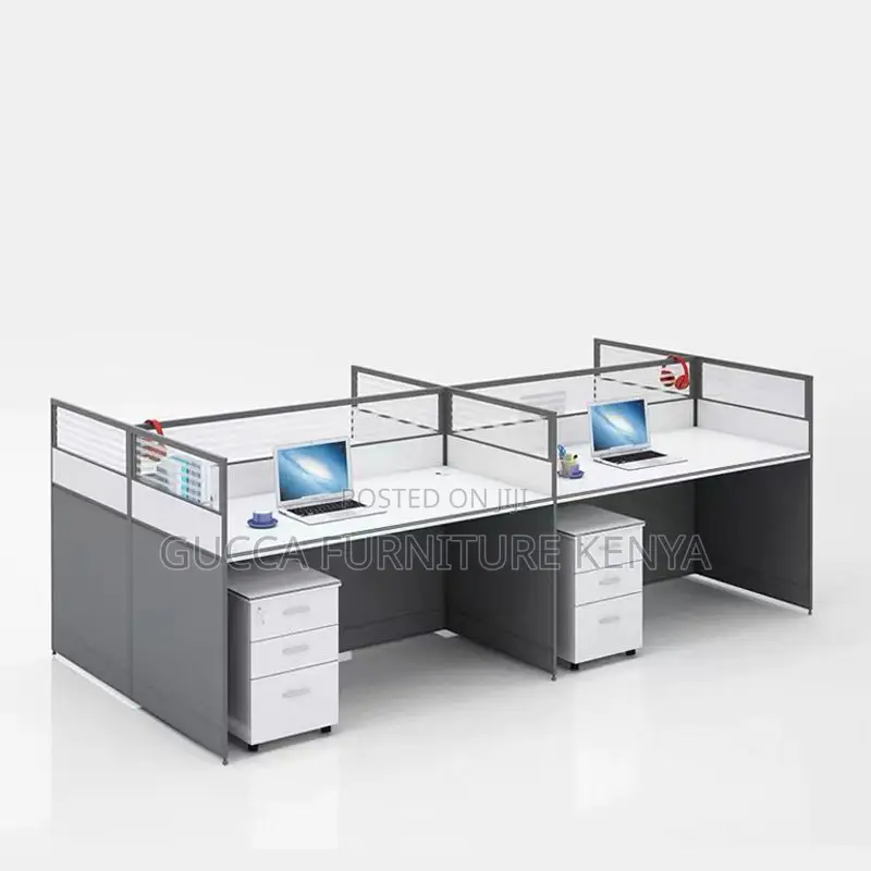 Workstation:4-Seater Modern Open View Office Workstation