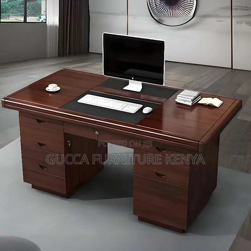 Office Tables:1.2 Meters Executive Mahogany VIP Office Table
