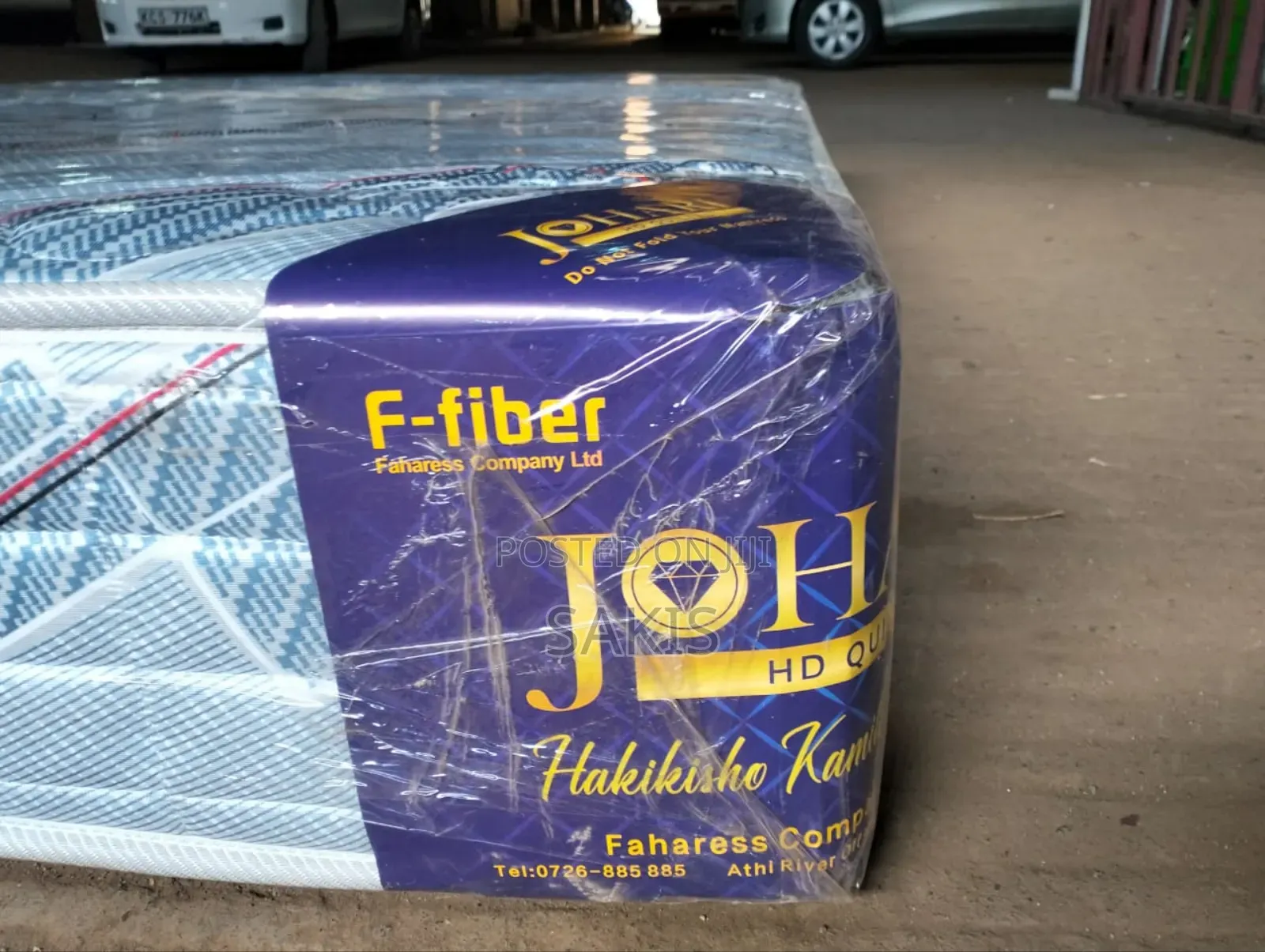 5 X 6 X 8 Heavy Duty Quilted Fiber Mattresses. Free Delivery
