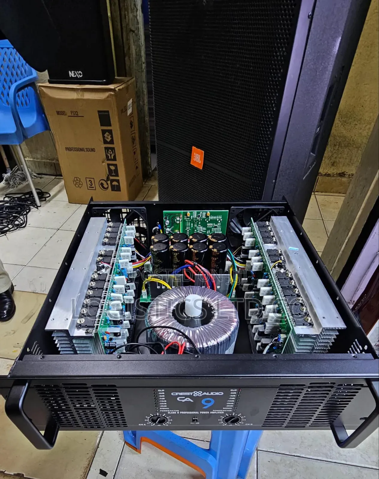 Crest Audio CA9 Class H Long Press Power Amplifier