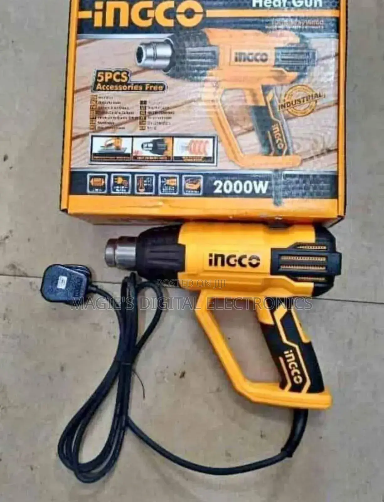 Ppowerful 2000w Ingcco Heat Gun