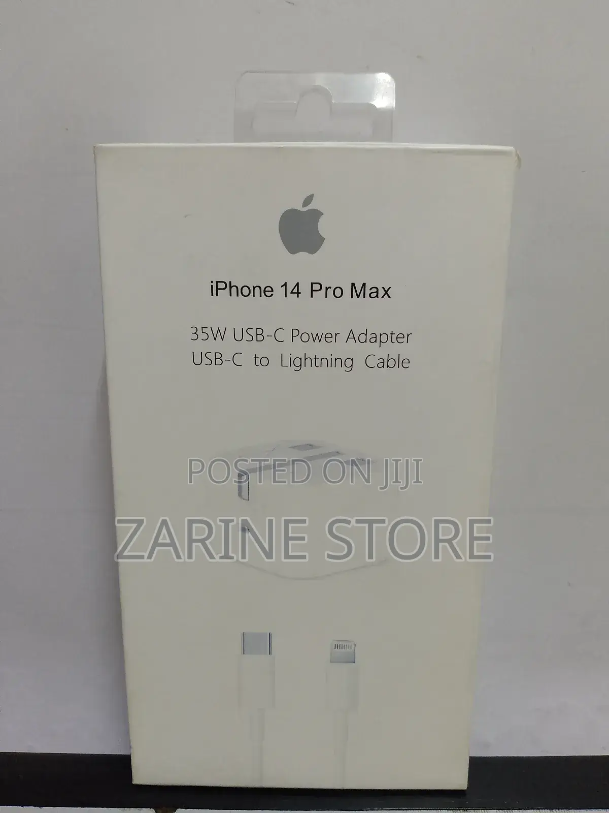 Original 14 Pro Max 35W Fast Charger, Type C to Lightning