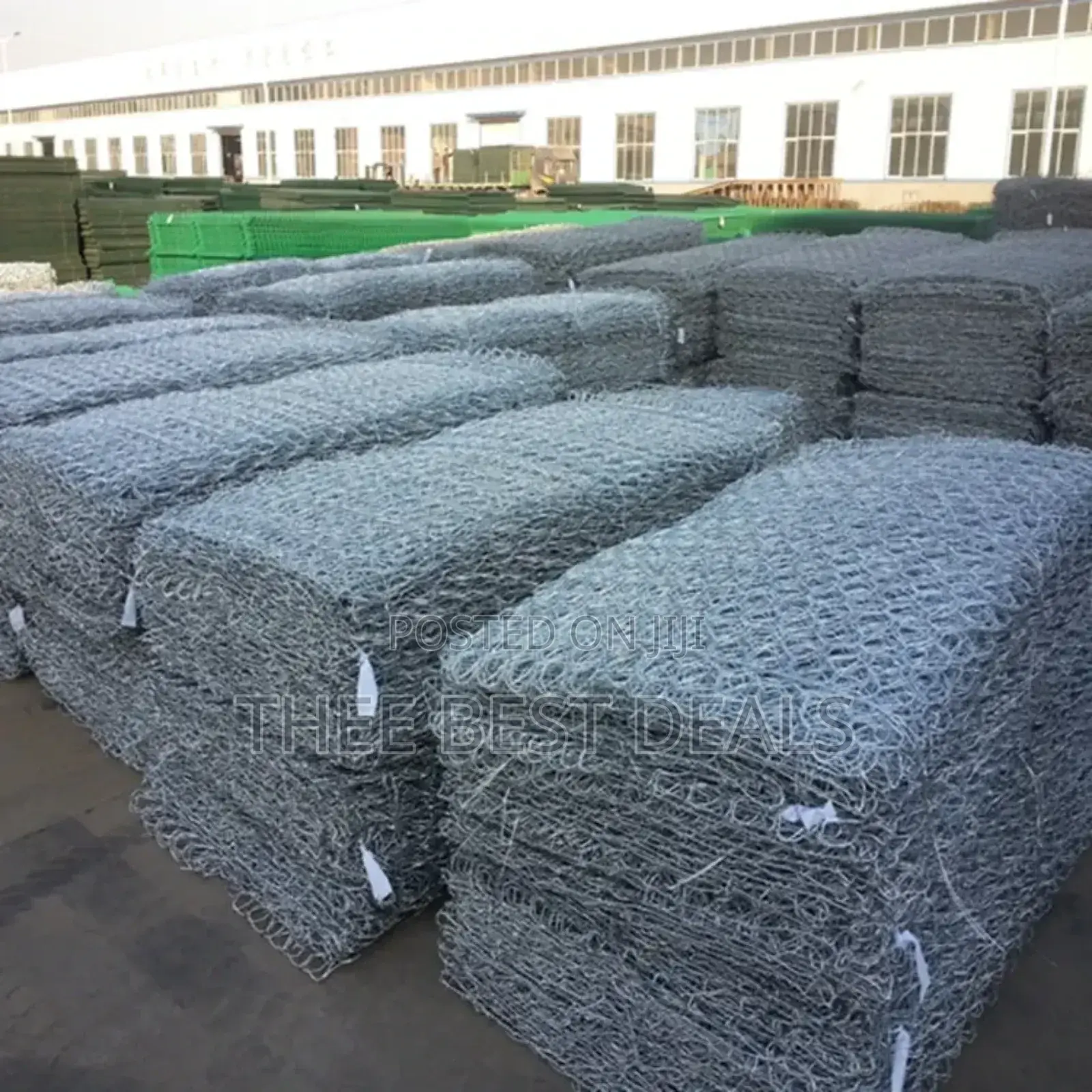 Triple Twisted Galvanized Gabion Boxes