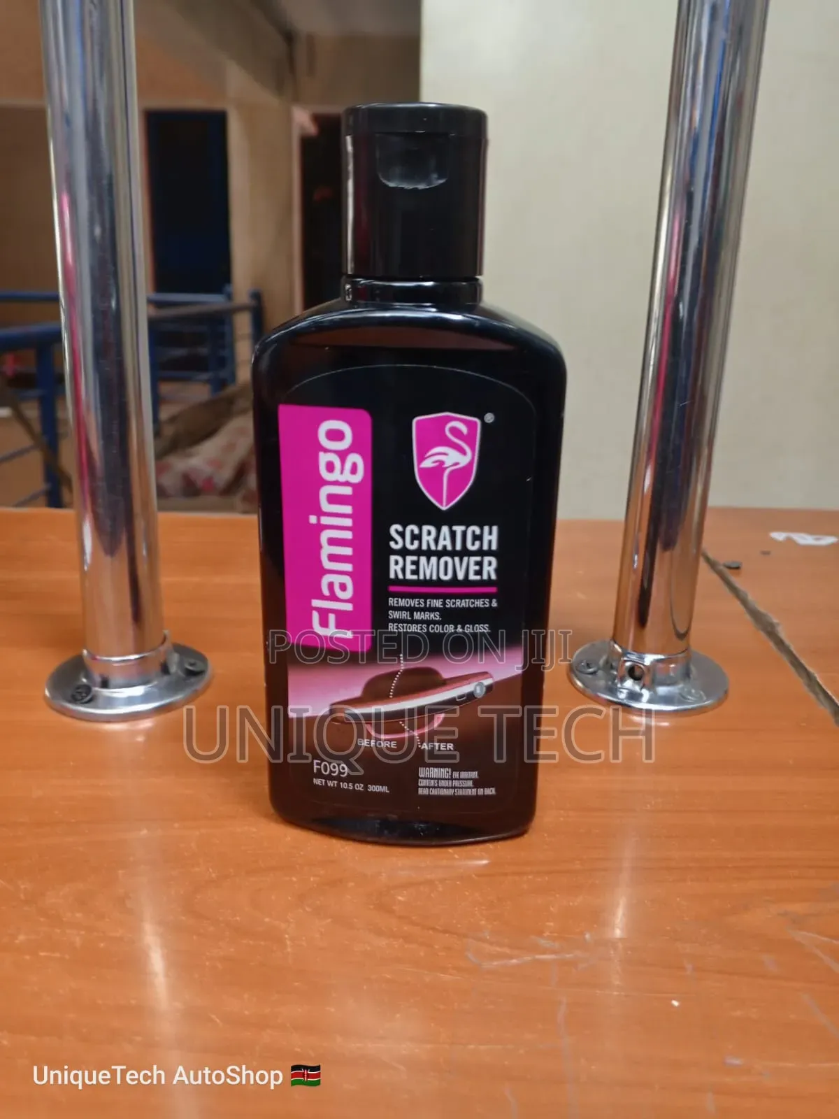 Professional-Grade Shine- Flamingo Scratch Remover