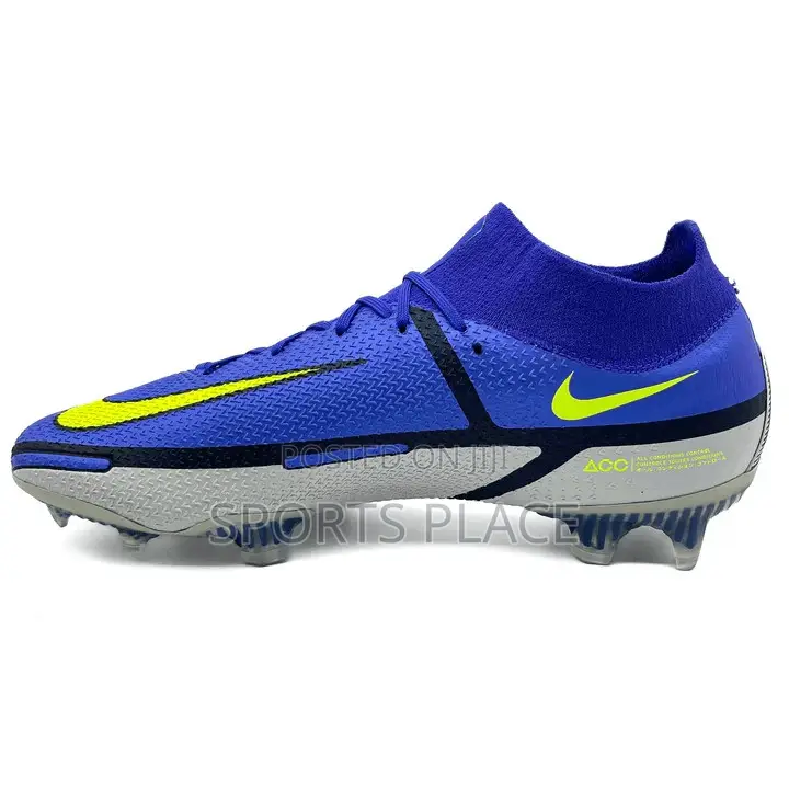 Nike Phantom GT2 Elite Football Boots Soccer Shoes - Blue M