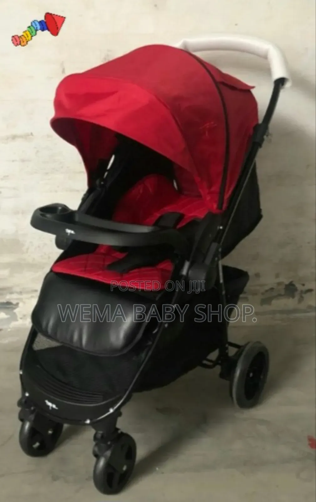 Compact Baby Stroller With Reversible Handle
